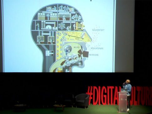 Prezentacja Marka Lustingmana podczas konferencji Digital Cultures 2018 | Mark Lustigman presentation during Digital Cultures 2018 conference