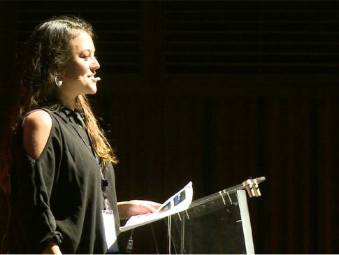 Prezentacja Anetty Jones podczas konferencji Digital Cultures 2018 | Anetta Jones presentation during Digital Cultures 2018 conference